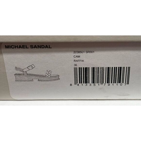 Gabriela Hearst Michael raffia sandals NWB Size 36/6 - Picture 11 of 12